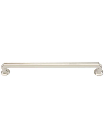 Emerald Drawer Pull - 12 inch Center-to-Center in Polished Nickel.